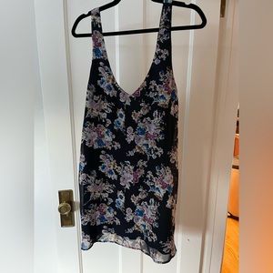 Show me your Mumu Mini V neck floral dress
